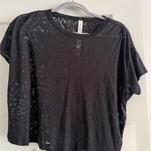 Lululemon Athletica Black Oversized Boxy T-Shirt